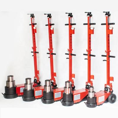 China Auto Repair Tools 30 Ton 120 Ton 100 Ton 80 180 Ton Air Pneumatic Hydraulic Floor Jack For Truck Repair for sale