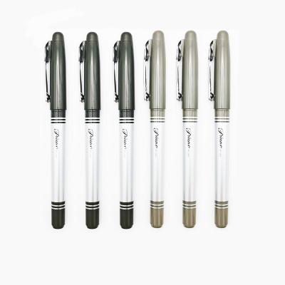 China Normal Best selling PIANO PT-253 Wholesale Soft Metal tips Gel pens 0.7mm Office supplies Soft ink pen for sale