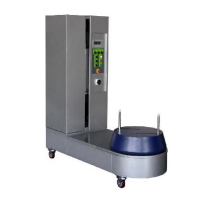 China Food Airport Luggage Stretch Wrapping Machine Pallet Film Wrapping Cardboard Case Box Wrapping for sale