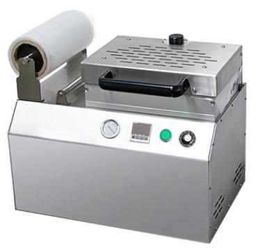 China Food Thermoforming Skin Vacuum Packing Machine For Meat Shrimp Sausage Keep Fresh Seafood Meat Steak Pork Food To Protect for sale