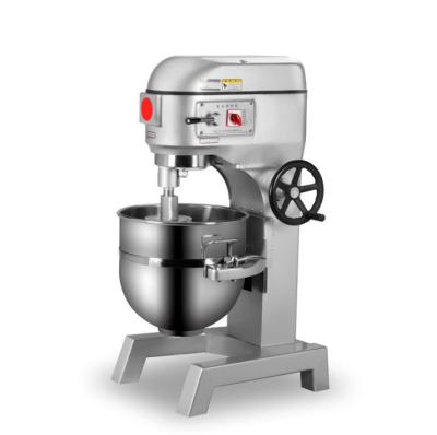 China Commercial Planetary Mixer Design B30-C Dough Mixer Bread Machine Spiral Food Mixer Tilt Head for sale