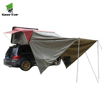 China Straight Tying Type Ultralight Geertop Pop Up Top Funny Car Side Tent Roof Play Camping Tent For Outdoor for sale