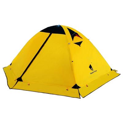 China Extended Type Geertop New Arrival Black Liner Folding Bed Camping Tent / Camping Equipment Outdoor Tent for sale