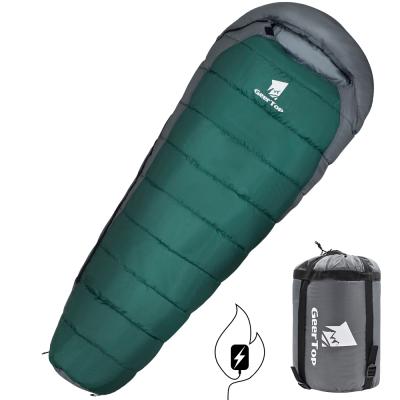 China Mommy's Outdoor Thermal Sleeping Bag Self-Warming Passionate Sleeping Bag for Cold Weather for sale