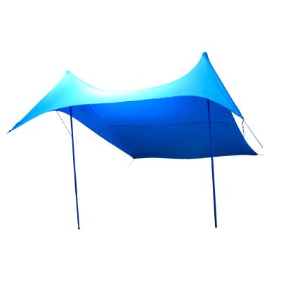 China Hot Sale Extended Type Geertop Light Weight 50+ Lycra Beach Sun Shade UV Tent for sale