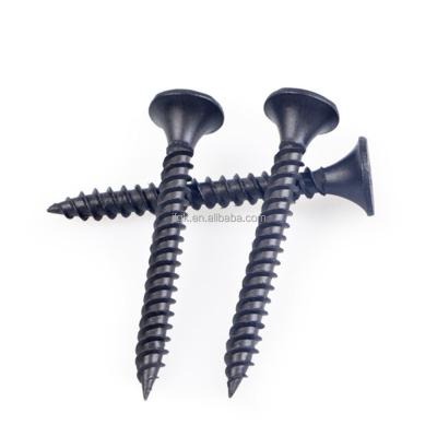 China Phosphate Flat Direct Bugle Black Thread Factory Supply Gypsum Board Screw Main Drywall Screw for sale