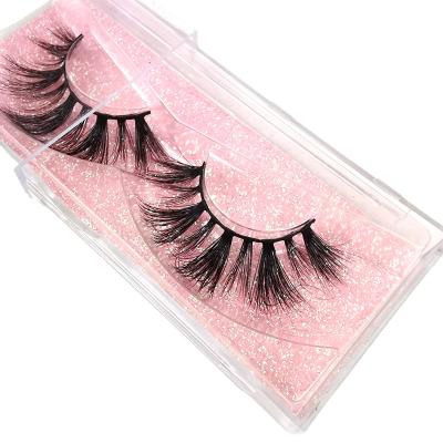 China 15-20Times Hot Selling 3d Mink Eyelashes Lash Styles Sample Packs Wholesale Real Mink Lashes 15mm 20mm 22mm for sale