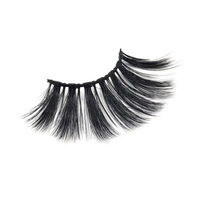 China 25-30 Times Factory Promotion 3d 25mm Fluffy Faux Mink Eyelashes Full Strip Lashes for sale