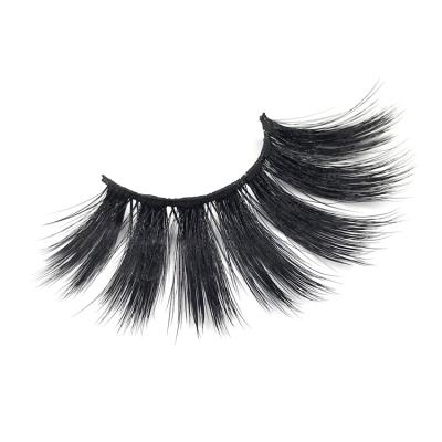 China 25-30 Times 2021 Latest Style Faux Mink 25mm Eyelashes Create Your Own Brand Eye Lashes Halloween Faux Mink Eyelashes for sale