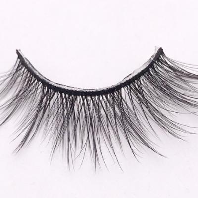 China 25-30 Times Wholesale Fake 3d Mink Eyelash Russian Strip Lashes Custom Lash Packaging for sale