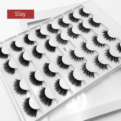 China 15-20 times custom create your own wholesale Lash Book With Lash Glue and 3d natural Mink Eyelashes Lash Book brand eyelash box book for sale