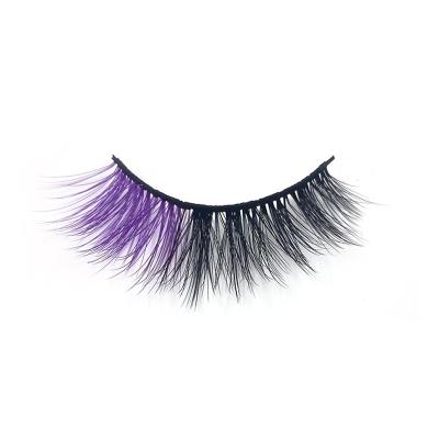 China Wholesale 15-20Times Thick Eyelashes Long Mink Lashes Packaging Box 8d Mink Eyelashes Halloween Colored False for sale