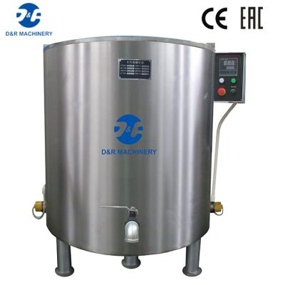 China High quality of snack factory chocolate melting tank, big SS304 melting tank for sale