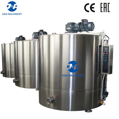 China Fruit Processing Plant Chocolate Tempering Machine Customizable , Chocolate Electric Heating Storage Tank for sale