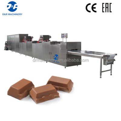 China Cost Effective Snack Factory Hot Chocolate Machine Price , Durable Chocolate Molding Machine for sale