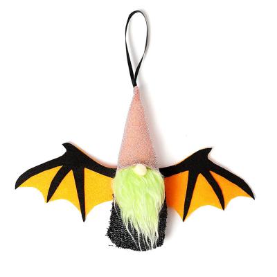 China Perfect Halloween Party Decoration Halloween Supplies Gnomes Hanging Plush Dolls Toys Bat Spider Props Layout Ornaments Juguetes De Halloween for sale