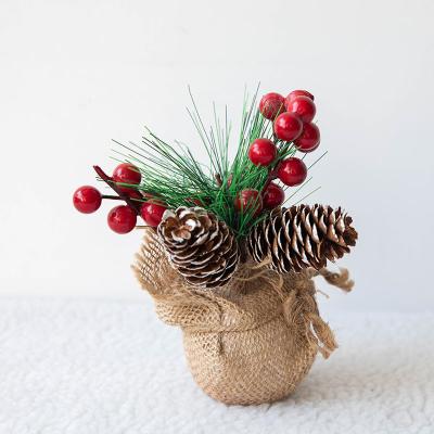 China High Quality Hot-selling Artificial Christmas Tree Home Office Pine Cone Christmas Tree Festival Home Decorations for sale