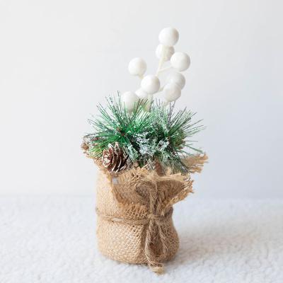 China Festival Home Decoration Artificial Christmas Tree Pine Cones Christmas Tree Home Decorations Restaurant Office Decorations for sale