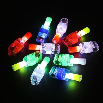 China Finger Light Lamp Projection Model Halloween Children's Toys Projection Card Colorful Bulk Finger Lamp for sale