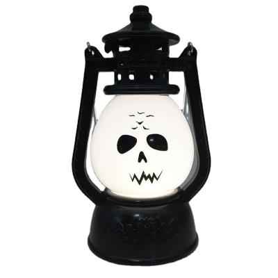 China Handwork Light Up Halloween Favor Halloween Decorations LED Flashing Scary Lantern for sale