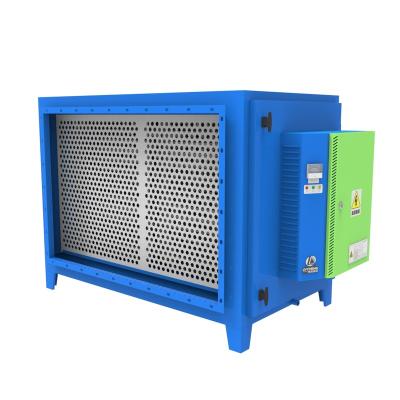 China LVCHENG Hotels Commercial Kitchen Electrostatic Eco Friendly Dust Collector Unit Especially For EU Market for sale