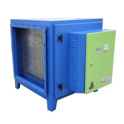 China PVC Gloves CE ISO High Voltage Power Electrostatic Dust Collector Smell Control For Restaurant Smoke Extractor for sale