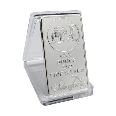 China Commemorative USA Silver Metal Prospector Prospector US Band Coin 1OZ Silver Band Collection Square Coin for sale