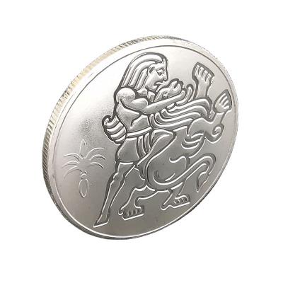 China Israel Standing Silver Commemorative Lion Coin Europe Lion Commemorative Coin for sale