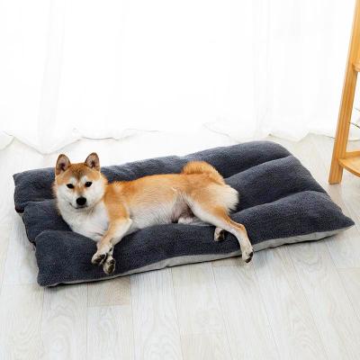 China Factory Wholesale Soothing Anti Worry Removable Washable Pet Bed Cushion Viable For Dog Sleeping for sale