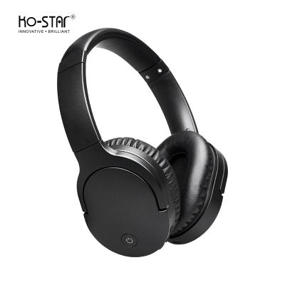 China Deep Bass Headband Foldable Headset Earphone Active ANC Noise Canceling Over-Ear Wireless Headphones For TV Class Online Home Office for sale