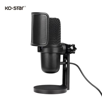 China USB Microphone Computer Live Streaming Microphone Youtube Recording Mic Desktop Microphone for sale