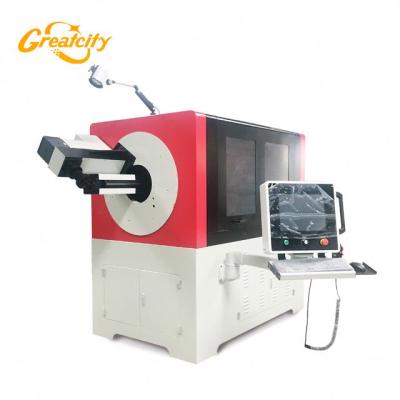 China 3D 3-8mm cnc steel wire iron automatic bender bending rebar/bar stirrup bending machine for construction for sale