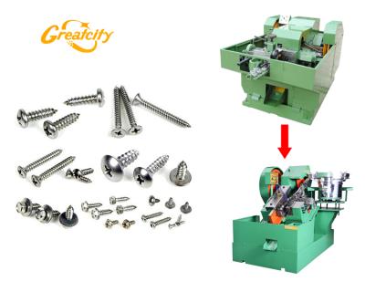 China Cold Screw Title Factory Run Automatic Double Auger Digging Machine Price for sale