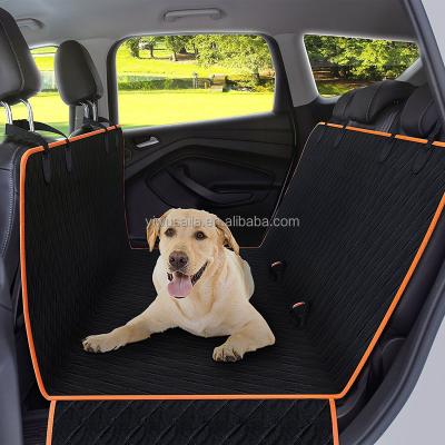 China Viable Car Back Seat Trunk Protector Cover For Dog Cat Travel Outdoor Camping Waterproof Anti-dirty Pet Seat Cover 147*137cm 58*54