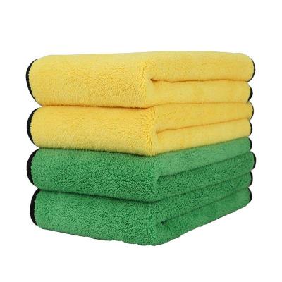 China 800gsm 30*40cm Microfiber Cloth Car Wash Towel Clean Lint Free Drying Towel Non-Washing Non-Washing for sale