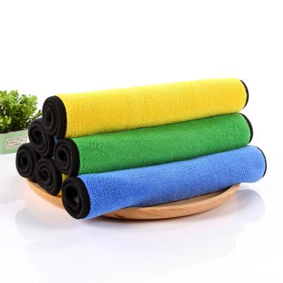 China 600gsm Microfiber Cloth Car Wash Towel Drying Towel Clean Lint Free Non-Washing 30*30cm Microfiber for sale