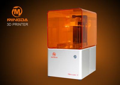 中国 電気樹脂 SLA 3D プリンター MINGDA ワックス 3D プリンター 0.025mm 厚さ 販売のため