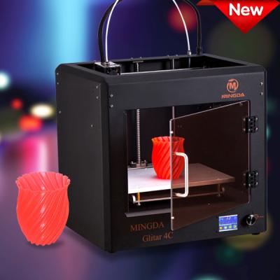 China Chinese 3d printer , MINGDA metal digital 3d printer Glitar 4C for sale, high quality printing for sale