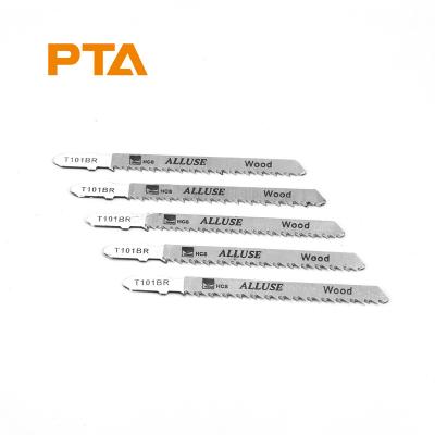 China T101BR WOODEN Jagged T Blade T Shank HCS Straight Cut For Plastic And Wood Clean Laminates for sale