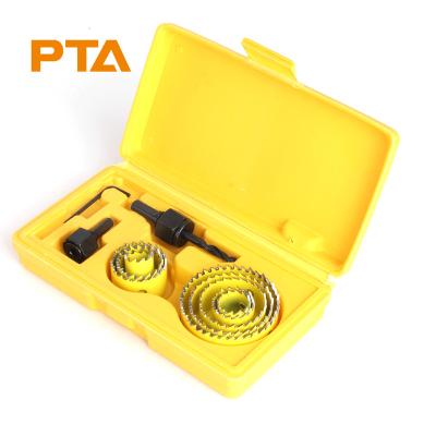 China 11pcs Wood Drilling Wood Hole Saw Bits Drill Set 19-64mm Wood Cutting Tools for sale