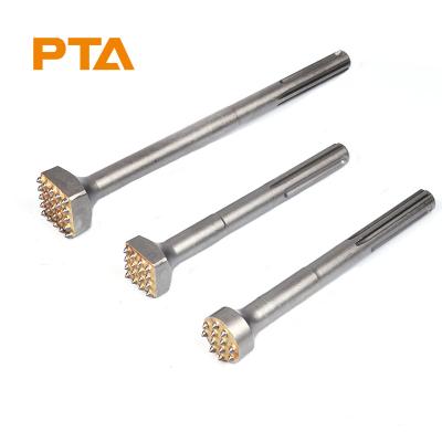 China MASONRY SDS Max / SDS Plus Bush Hammer Tools Carbide Tip For Concrete Surface Removal for sale