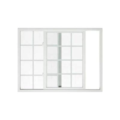 China Excellent Sealing Type Latest Factory Wholesale Price Upvc Design White High Sliding Window For Sale for sale