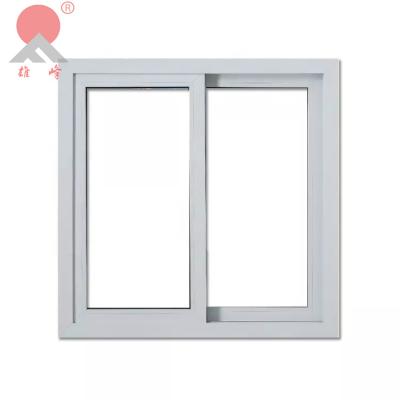 China Folding Screen Color White UPVC Double Sliding Windows Doors Supplier Good Quality No Color Change Maintenance Free for sale