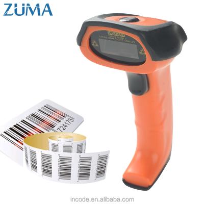 China Logistics industry hot sale IP54 wired hign quality barcode scanner gun 32 bits 1d industry barcode reader for sale