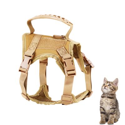 China Lights Pet Breathable Vest Puppy Cat Tactical Chest Back Breathable Vest Pet Supplies Small Dog for sale