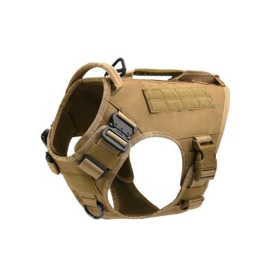 China Light Up Pet Tactical Nylon Vest Chest Strap Dog Training K9 Camouflage Camouflage Training Vest for sale