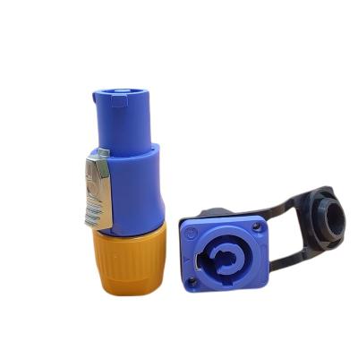 China Competitive Price PA66 Wire Waterproof Electrical Male Female Connectors Small Electrical Sockets for sale