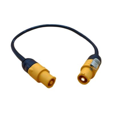 China PA66 Overmolded With Circular Electrical Cable Ip67 T Connectors Water Proof Electrical Sockets for sale