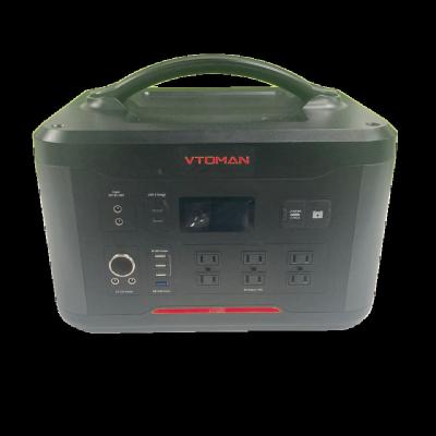 China 1000W 1408Wh LiFePO4 Generator Battery LIFEBMS Power Banks And Outdoor Solar Power Station for sale