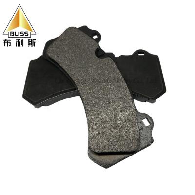 China Car Bliss Auto Brake Pads Gt 6 Modified Racing Brake Caliper 6 Pot Ceramic Brake Pad for sale